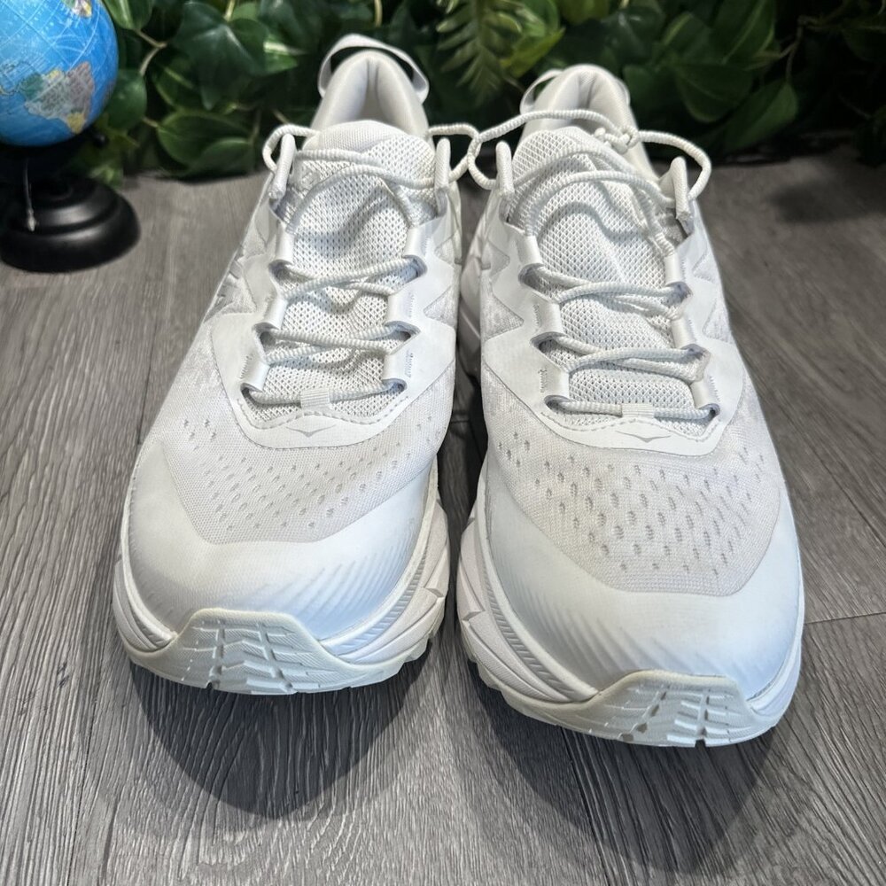 New Hoka One One Skyline Float X Triple White Sne… - image 3